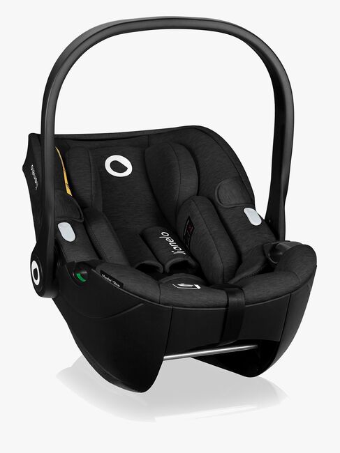 Lionelo Moxie i-Size Babyskydd inkl. Bas, Black Carbon