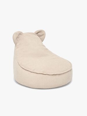 Meowbaby Slimcord Saccosäck Teddy, Beige