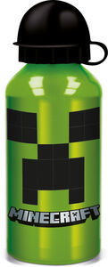 Minecraft Vattenflaska 400 ml, Grön