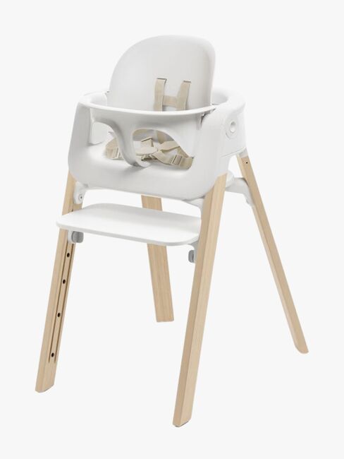 Stokke Steps Matstol, White Natural