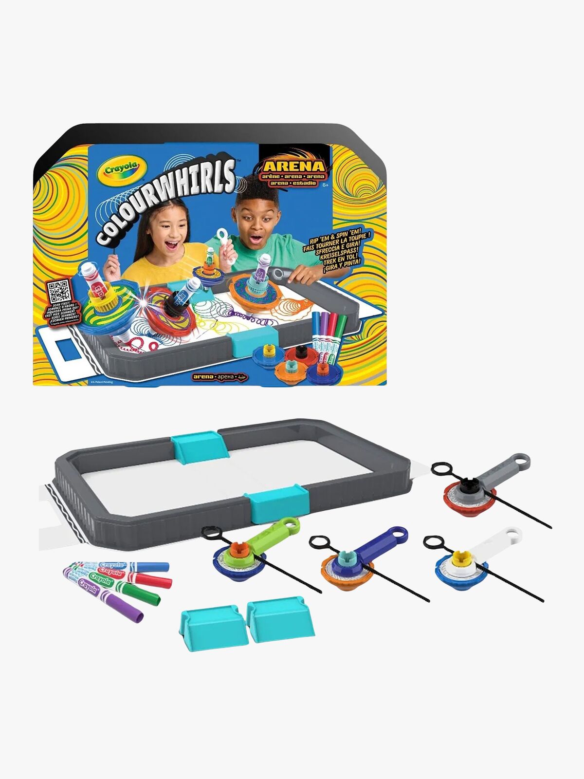 Crayola Colourwhirls Arena Barnspel