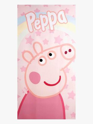 Peppa Wutz Strandhandtuch, Hellrosa