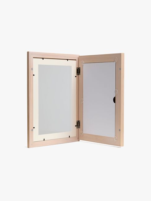 Minitude OLIVER  Öppningsbar Ram A4, 100 Ark, White wash