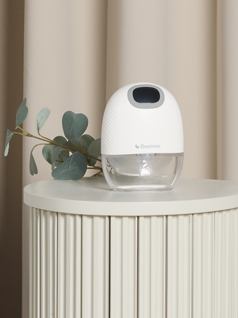 Beemoo CARE Wearable Slim Elektrisk Bröstpump Singel, White