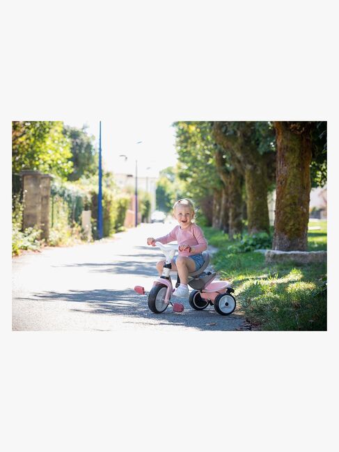 Smoby Trehjuling Baby Balade Plus, Rosa
