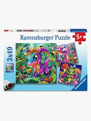 Ravensburger Pussel Baby Garden Dragons 49 Bitar 3-i-1