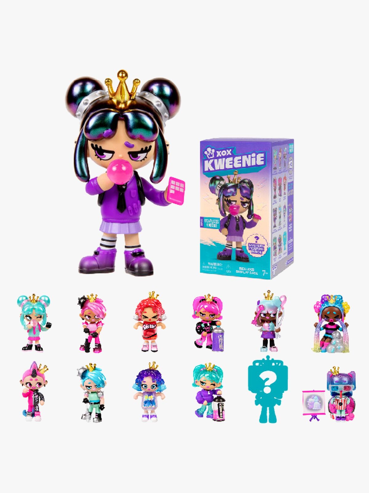 KWEENIE Fearless Figur Blandad