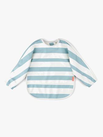 Done By Deer Långärmad Haklapp, Stripes Blue