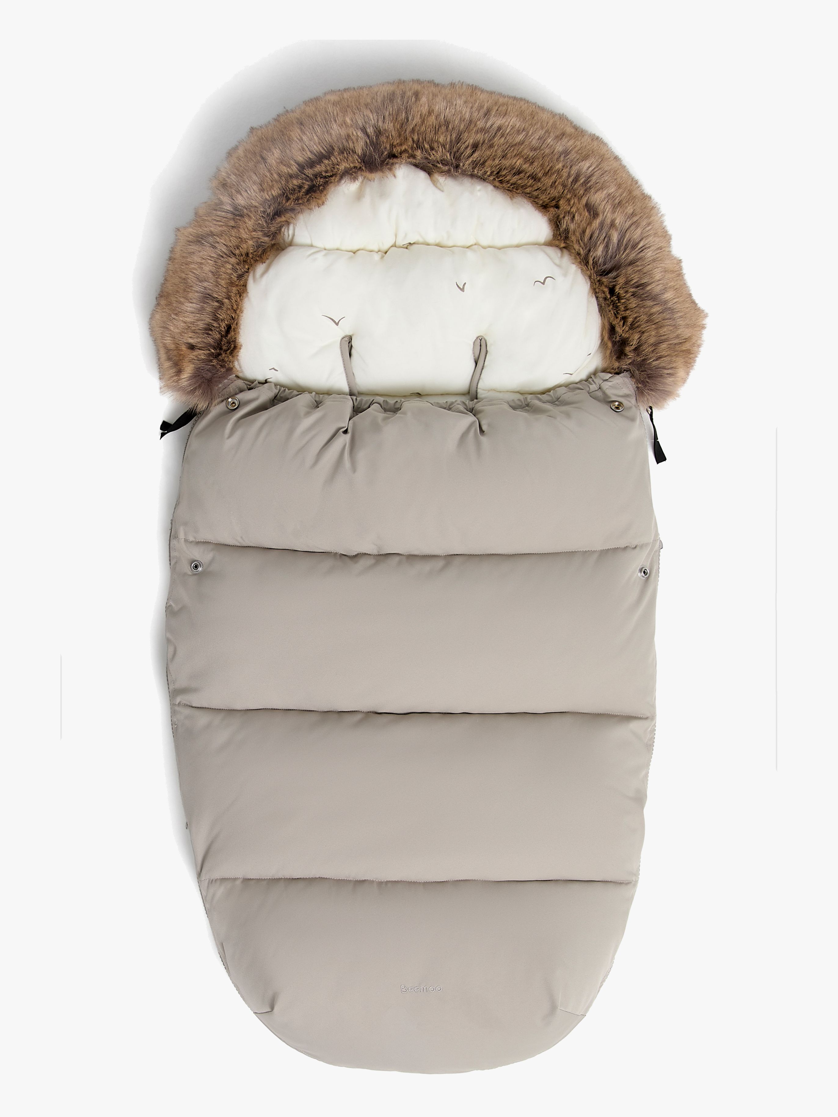 Beemoo Brisk Vinteråkpåse, Beige/Swallow