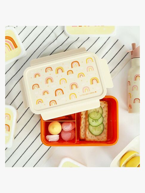 A Little Lovely Company Bento Matlåda, Regnbåge