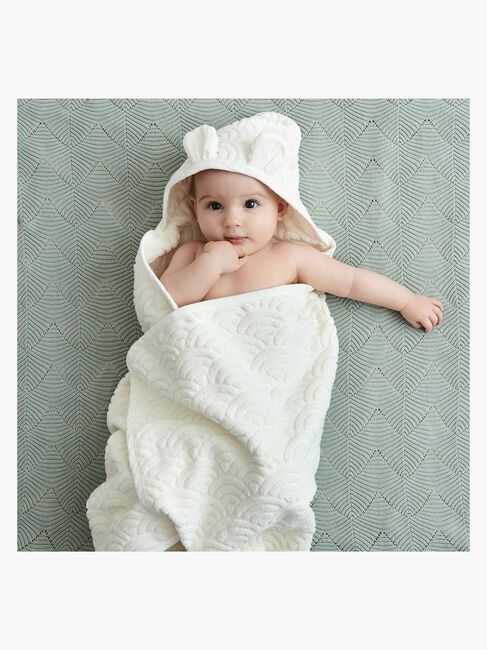 Cam Cam Copenhagen Junior Handduk med Huva, Grey