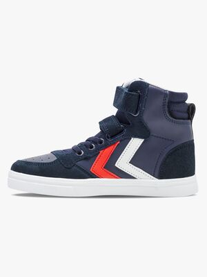 Hummel Slimmer Stadil Leather High Jr Lenkkarit, Peacoat