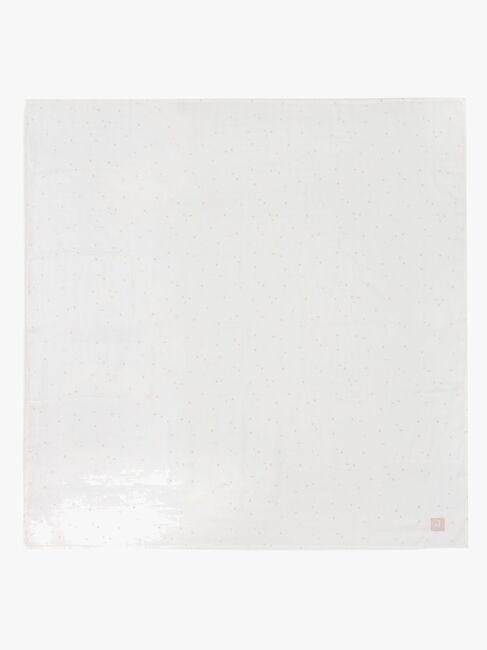 Jollein Muslinfiltar Twinkling 2-Pack, Off white/Wild Rose