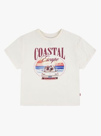 Levi's LVG Coastal GriLS SS T-shirt, Antique White