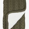 Vinter & Bloom Cuddly Filt, Dusty Olive