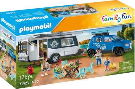 Playmobil 71423 Family Fun Husvagn med Bil