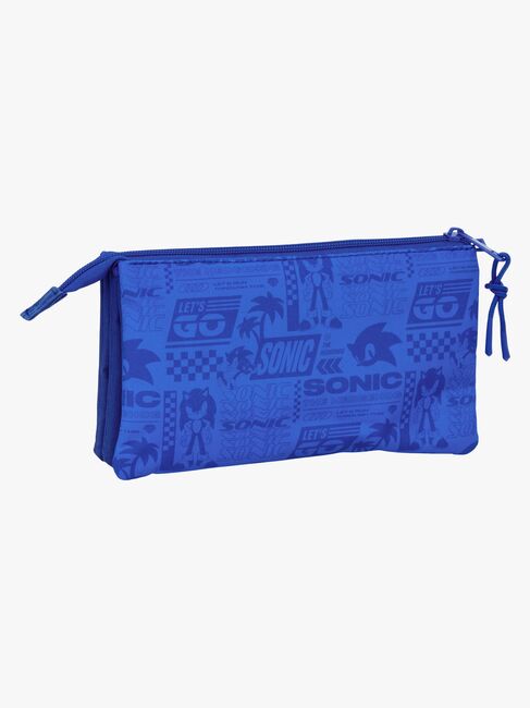 Sonic Trippelpennfodral, Blå