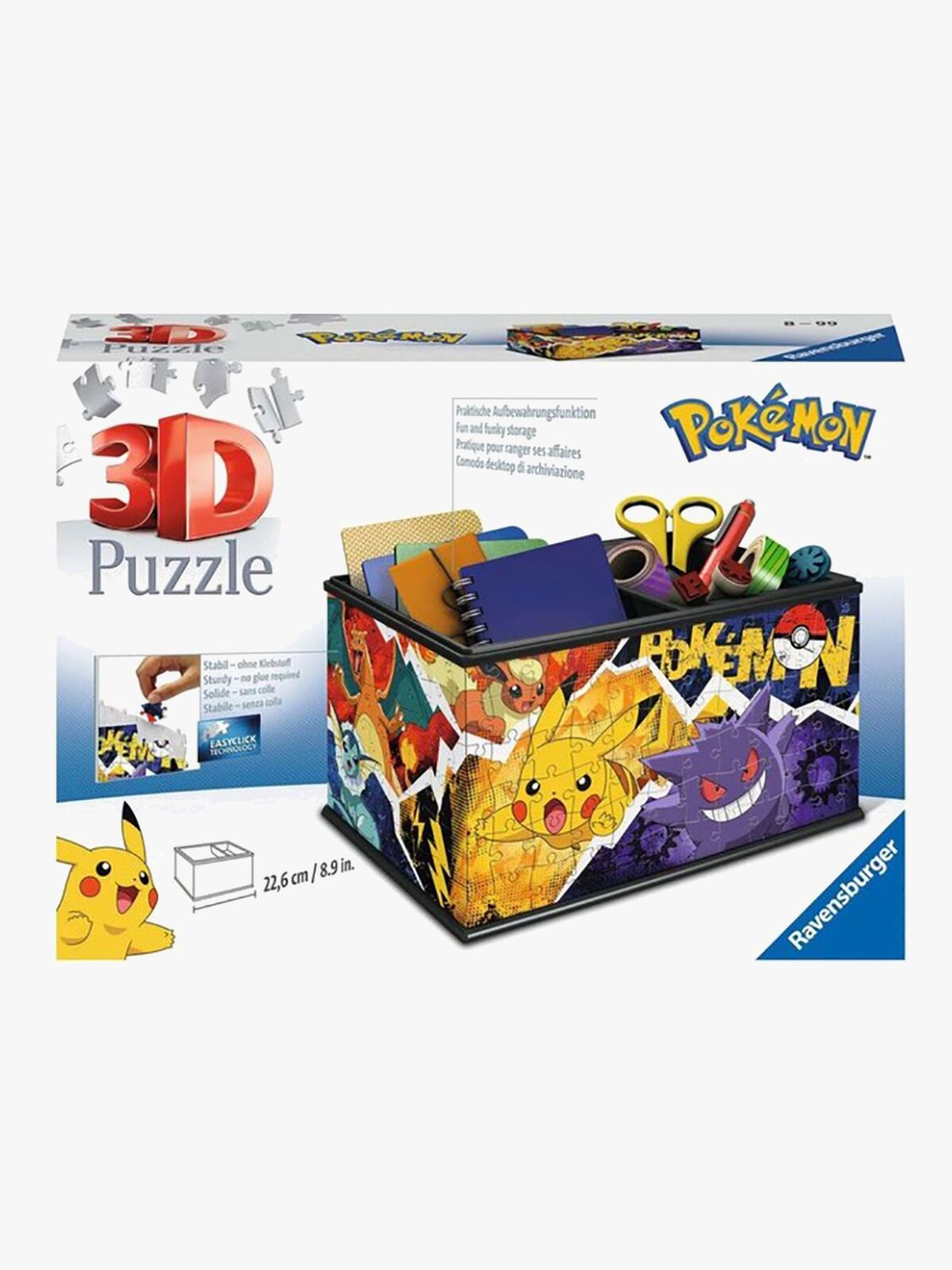 Ravensburger 3D-pussel Storage Box Pokémon 216 Bitar