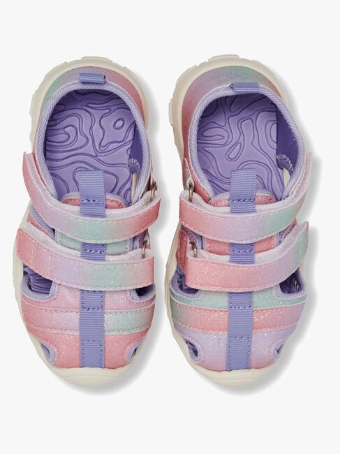 Hummel Velcro Infant Sandaler, Multi Color Pink