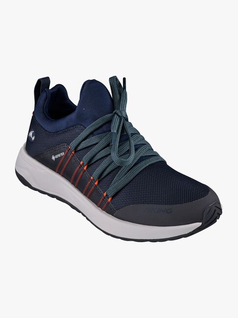 Viking Engenes GTX Sneakers, Navy/Orange