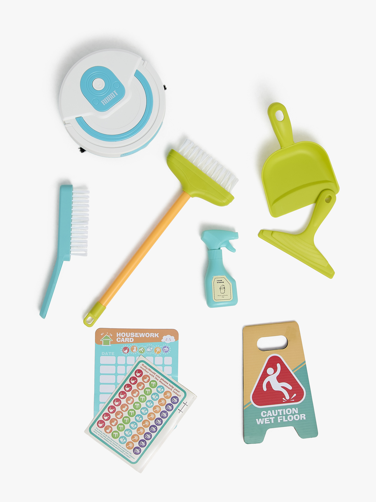 Cloudberry Castle Städkit med Elektrisk Robotdammsugare