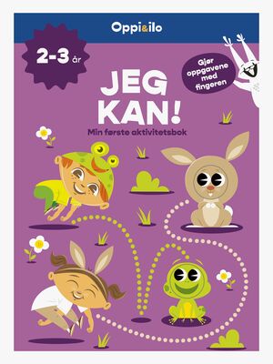 Oppi&Ilo Aktivitetsbok Jeg Kan! 2-3 År