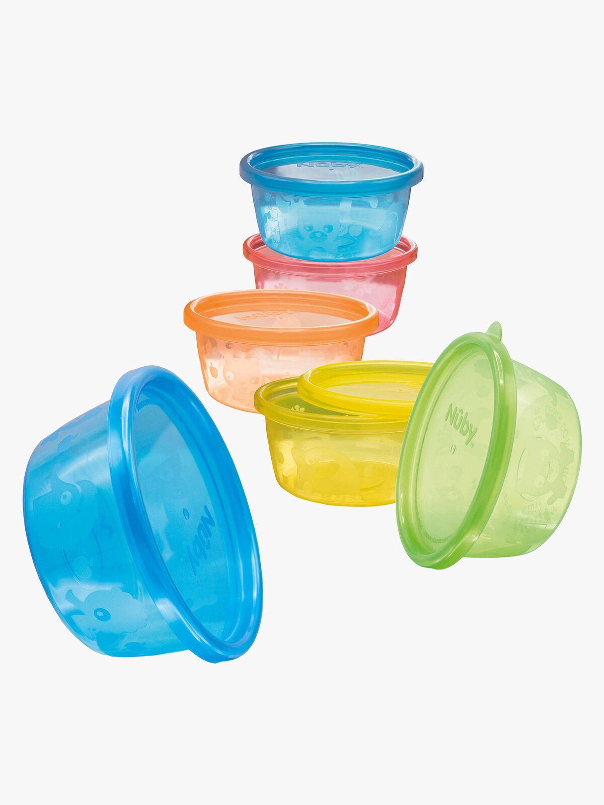 Nûby Skål 300 ml, 6-pack