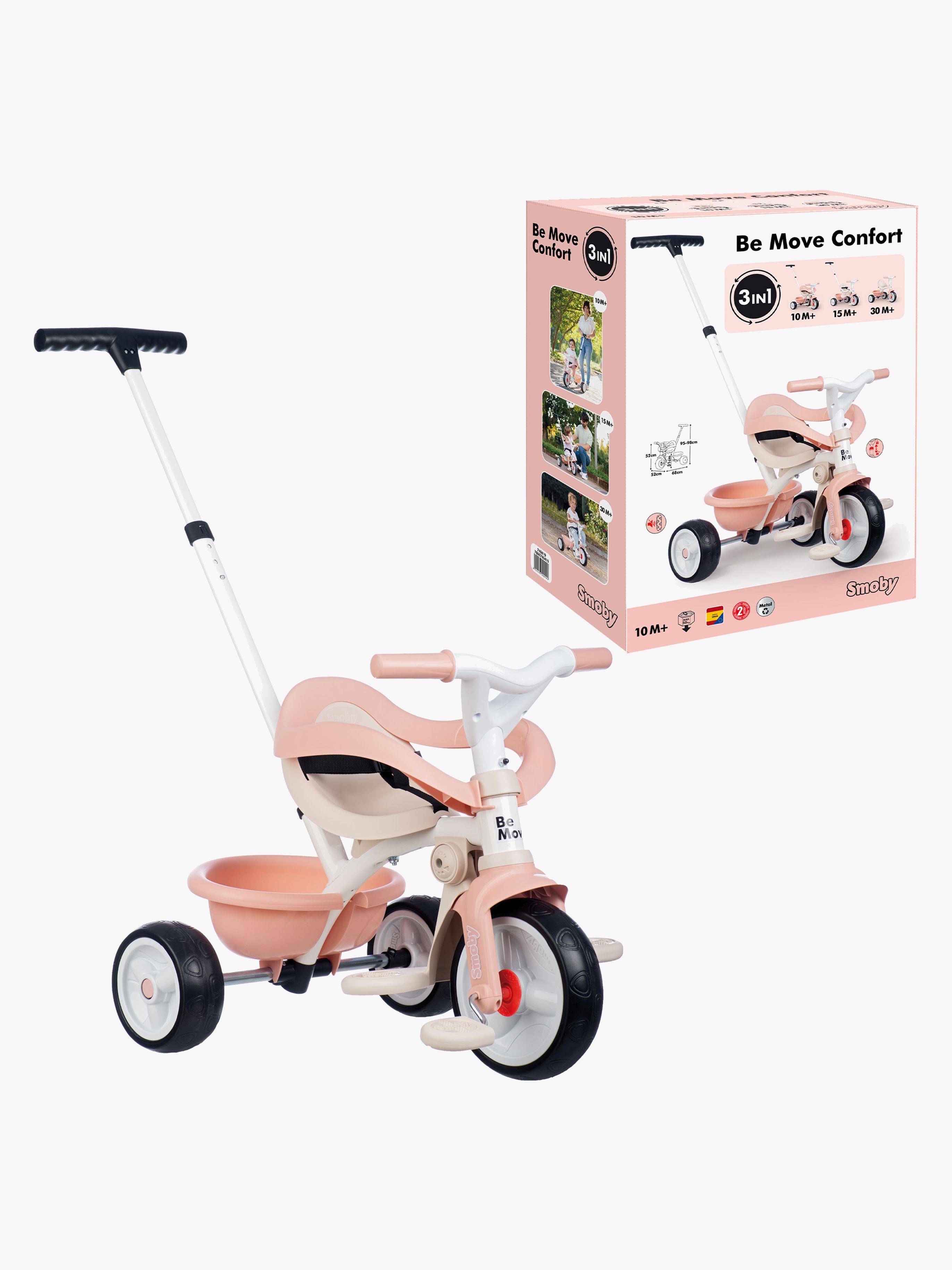 Smoby Be Move Trehjuling Comfort