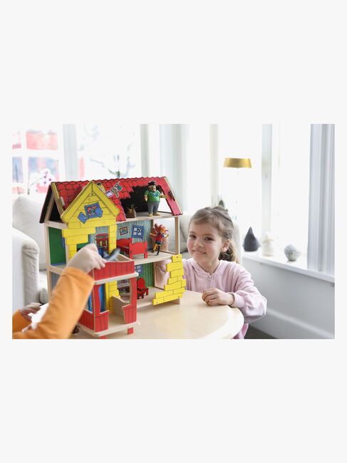 Pippi Långstrump Dockhusmöbler Sovrum 3 Delar