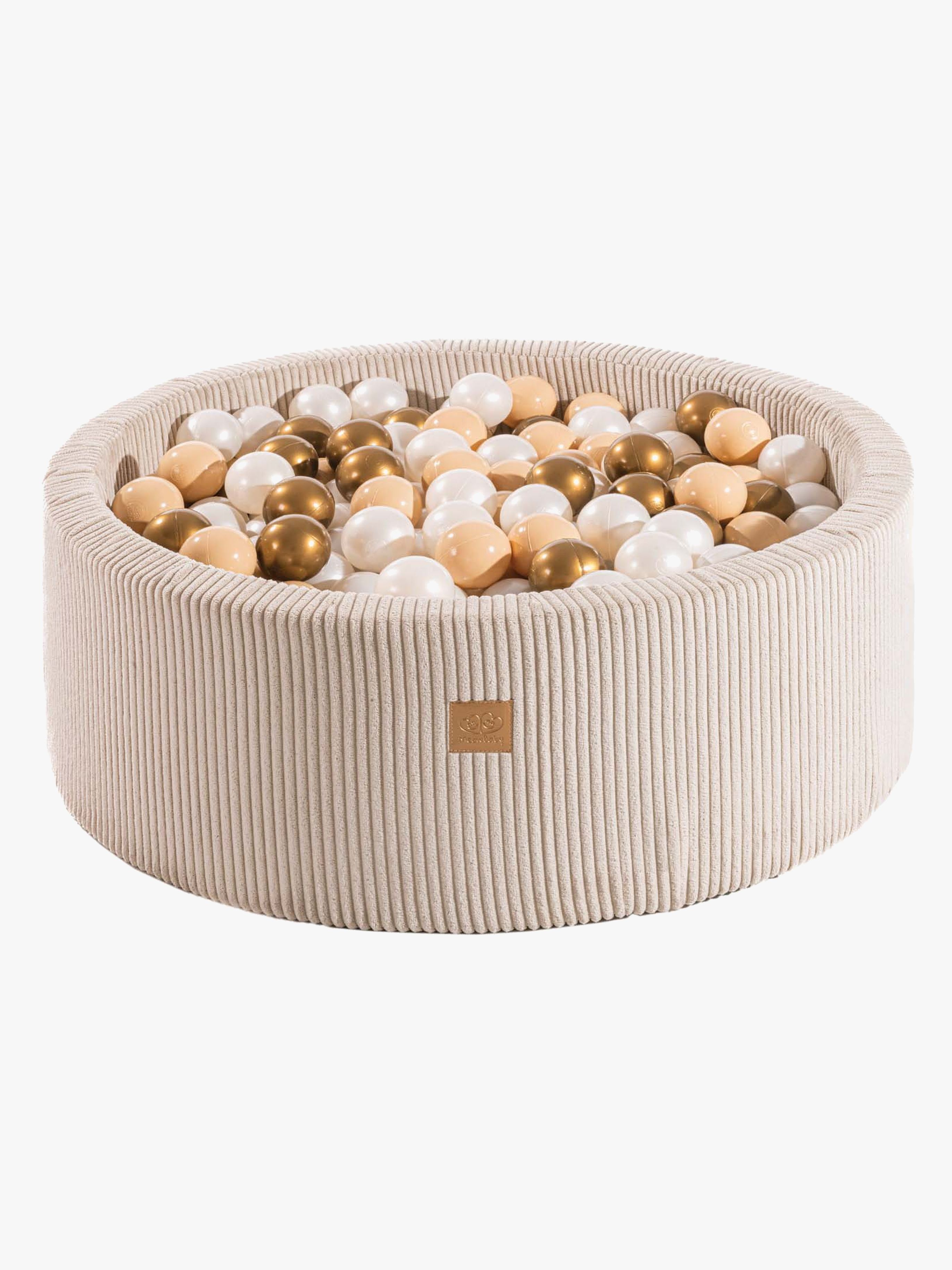 MeowBaby Aesthetic Bollhav Ecru, White/Gold