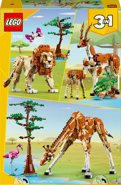 LEGO Creator 31150 Vilda safaridjur