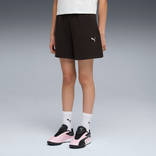 Puma  Högmidjade Shorts, Svart