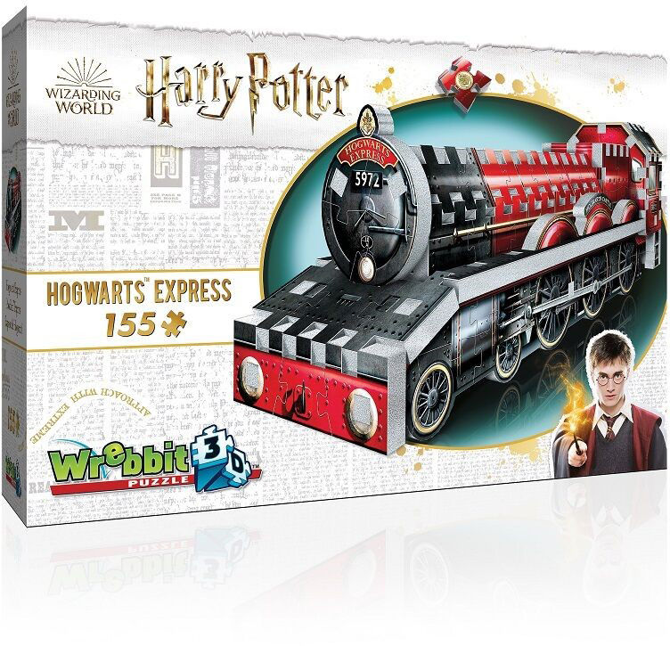 Harry Potter 3D-Pussel Hogwarts Expressen 155 Bitar