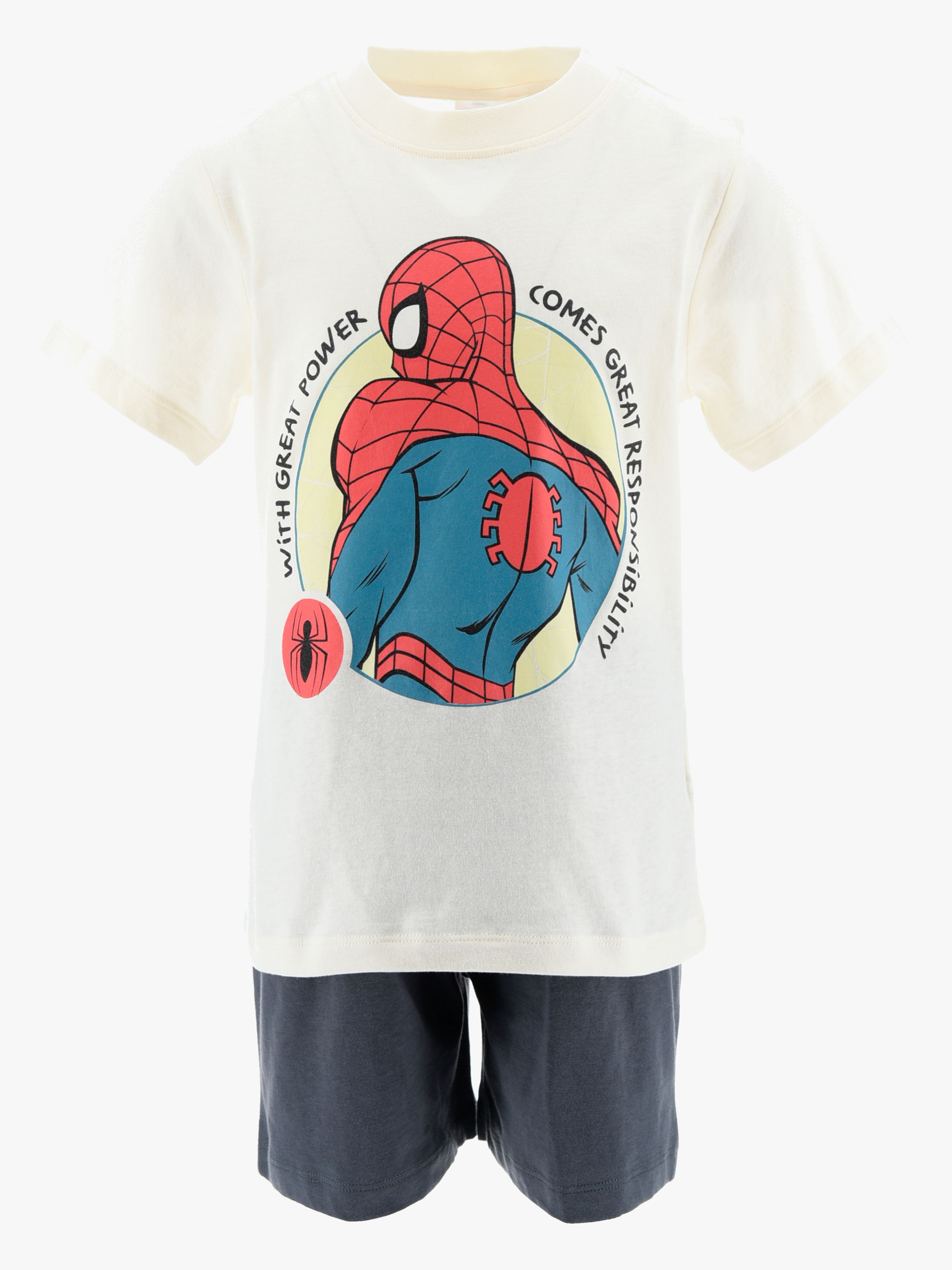 Marvel Spider-Man Pyjamas, Vit, 104-110