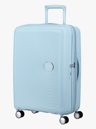 American Tourister Soundbox Spinner Resväska 71,5L, Pastel Blue