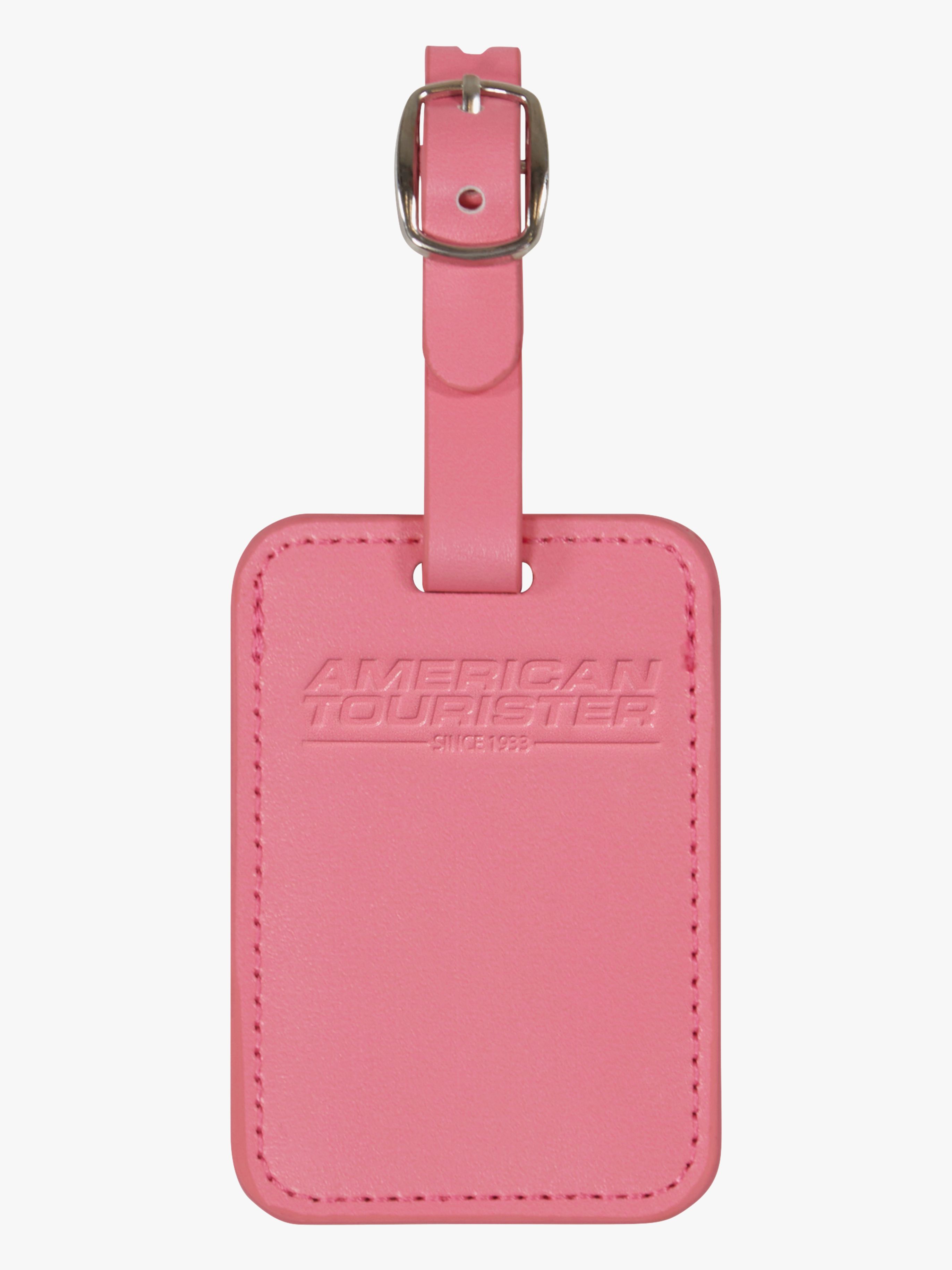 American Tourister Bagagetag 2-Pack, Pink Glitch