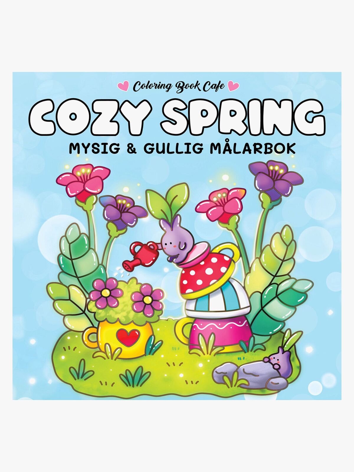 Cozy Spring Målarbok