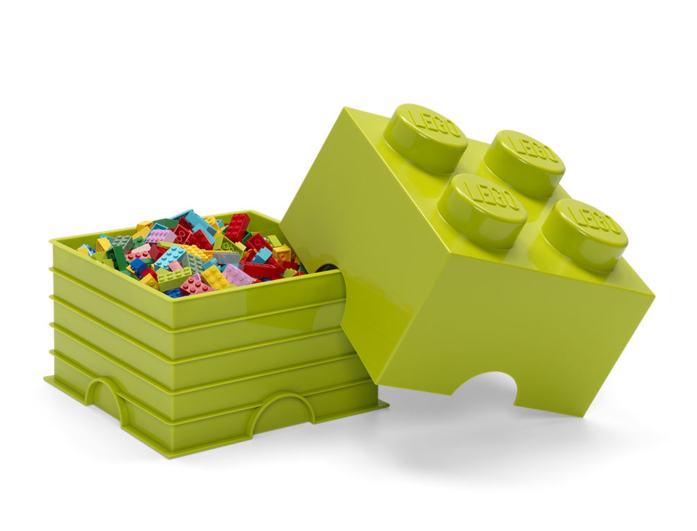 LEGO Förvaring 4 Lime