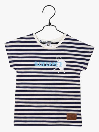 Emil i Lönneberga Hujedamej T-shirt, Blue/White