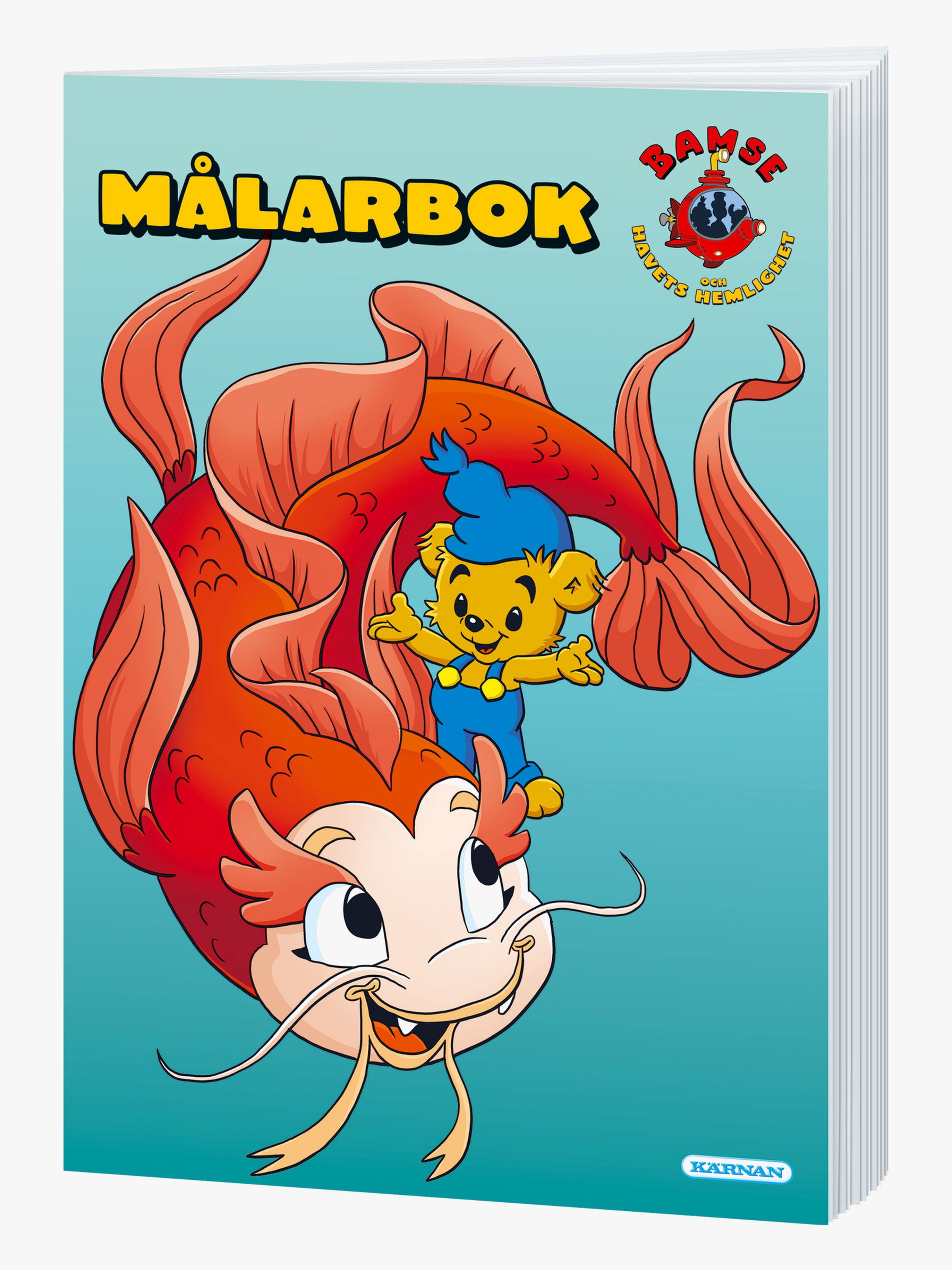 Egmont Kärnan Målarbok Bamse och Havets Hemlighet