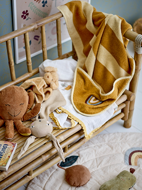 Bloomingville Agnes Handduk, Brown Cotton