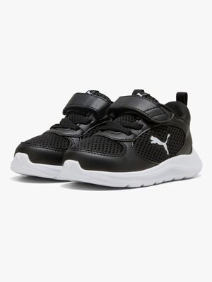 Puma Fun Racer 2 AC+ Infant Sneakers, Black/White