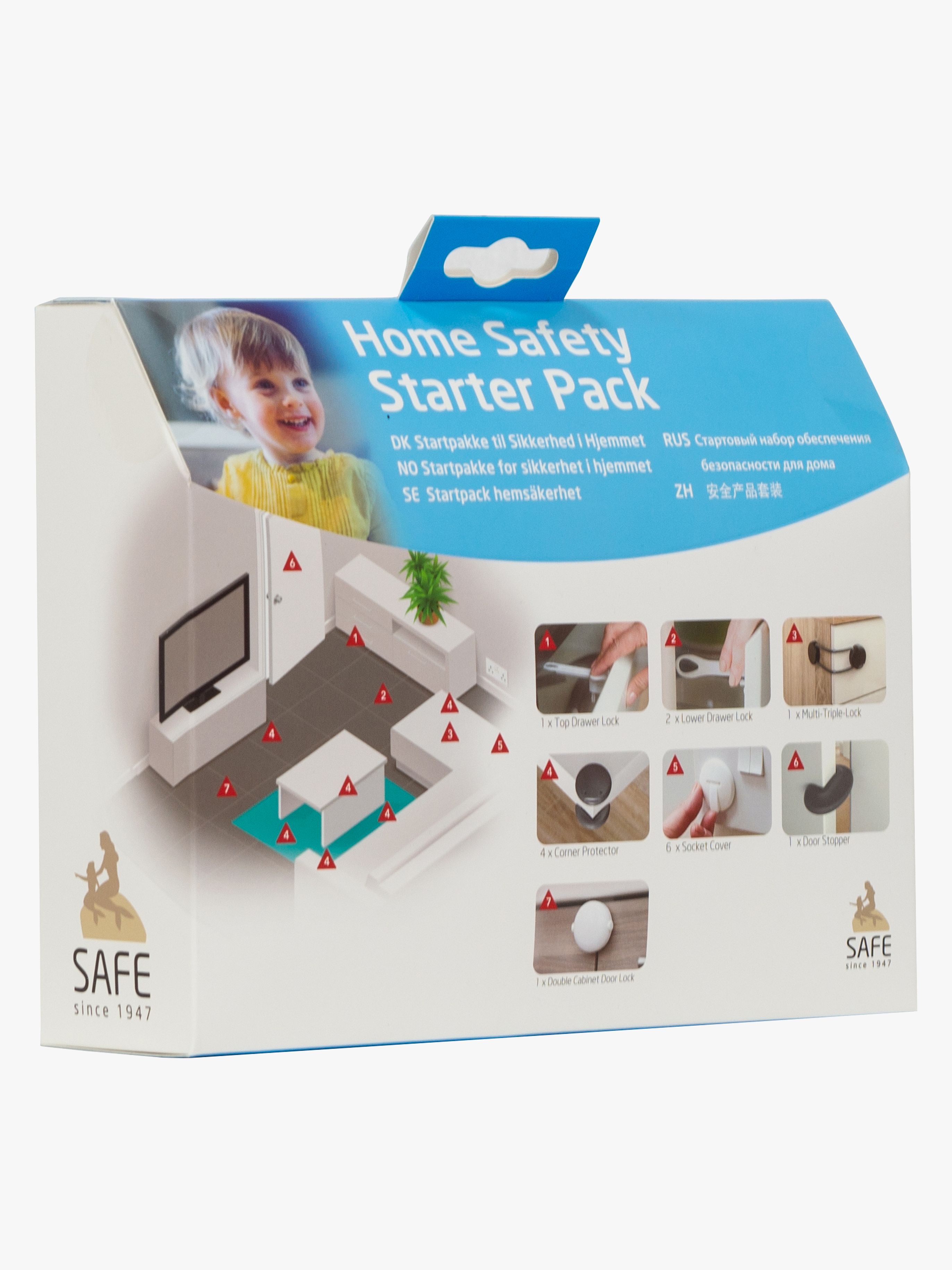 Safe &  Care Startpaket för Hemsäkerhet