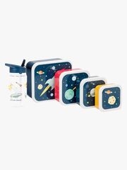 A Little Lovely Company Snack Box & Flaska, Space