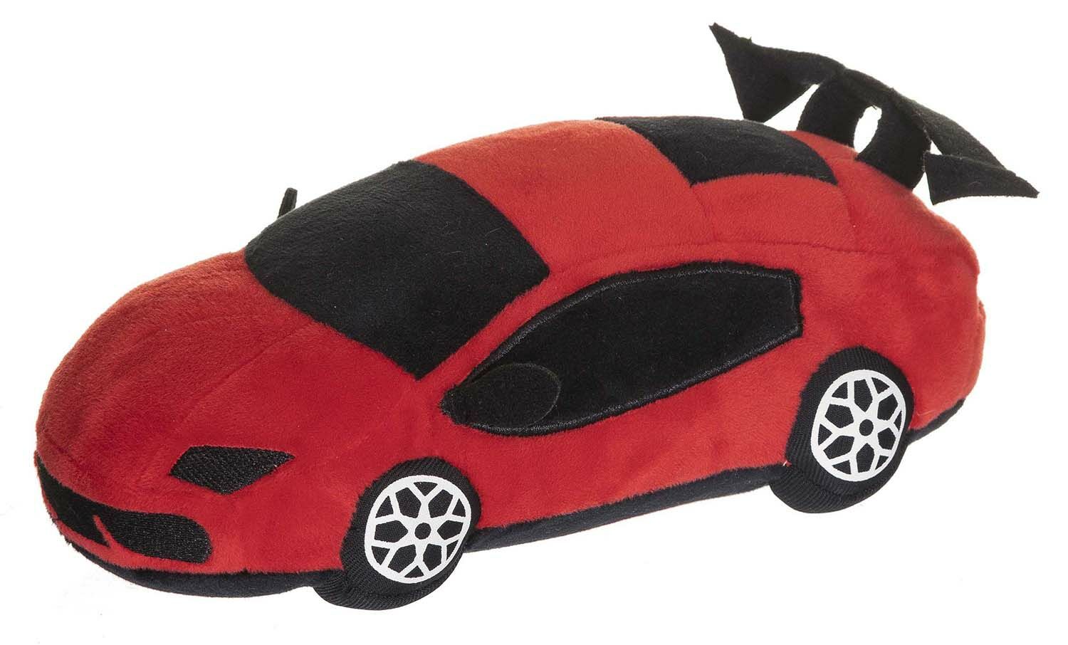 Teddykompaniet Gosedjur Sportbil 22 Cm Rött