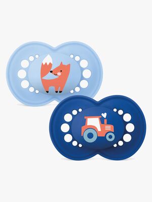 MAM Original Latex Nappar 2-Pack 16-36m, Blå