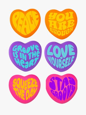 NeeDoh Good Vibes Only Stressboll Blandad