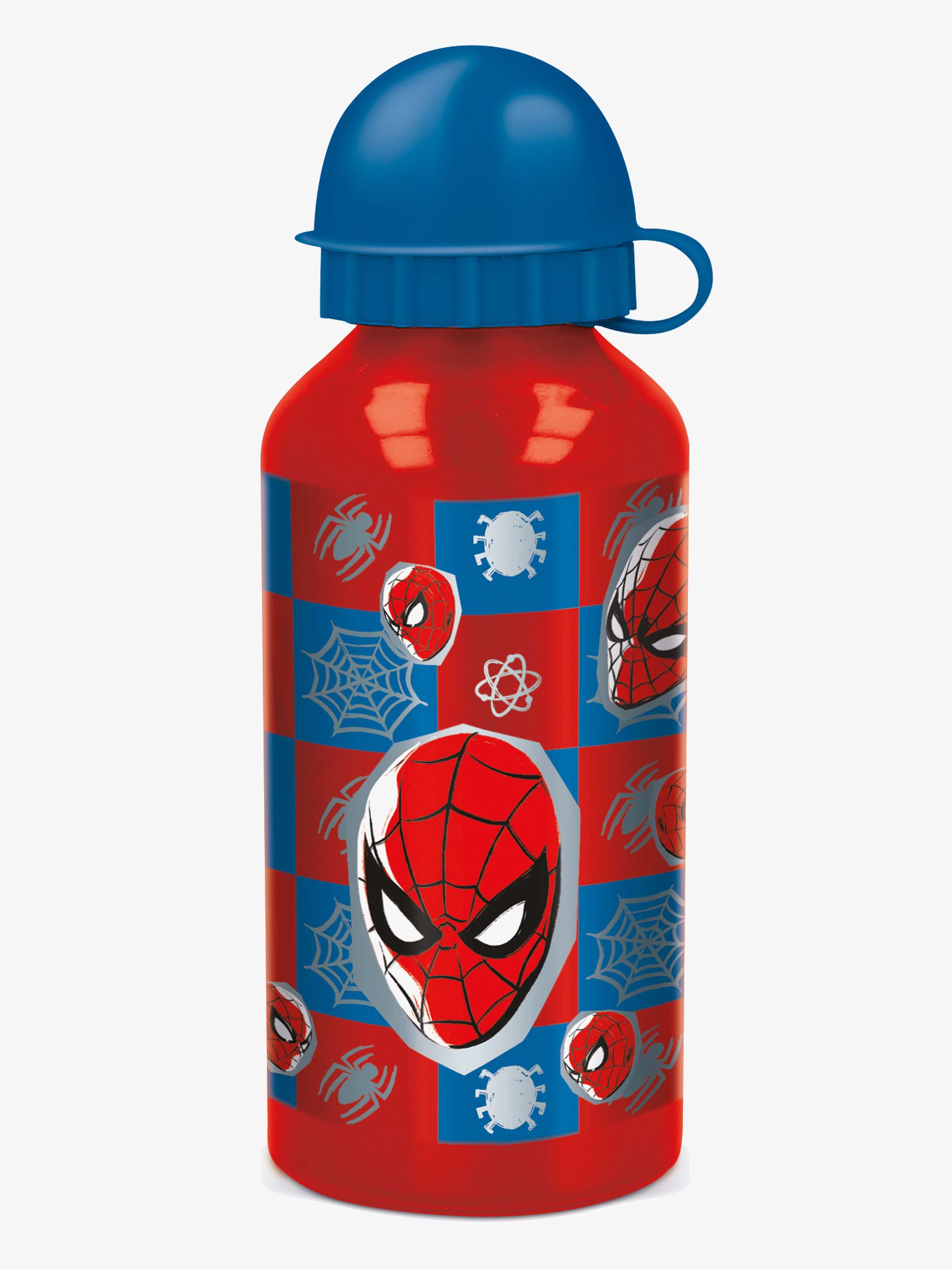 Marvel Spider-Man Vattenflaska 400 ml Aluminium, Röd