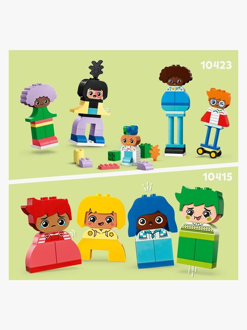 LEGO DUPLO Town 10423 Byggbara människor med stora känslor