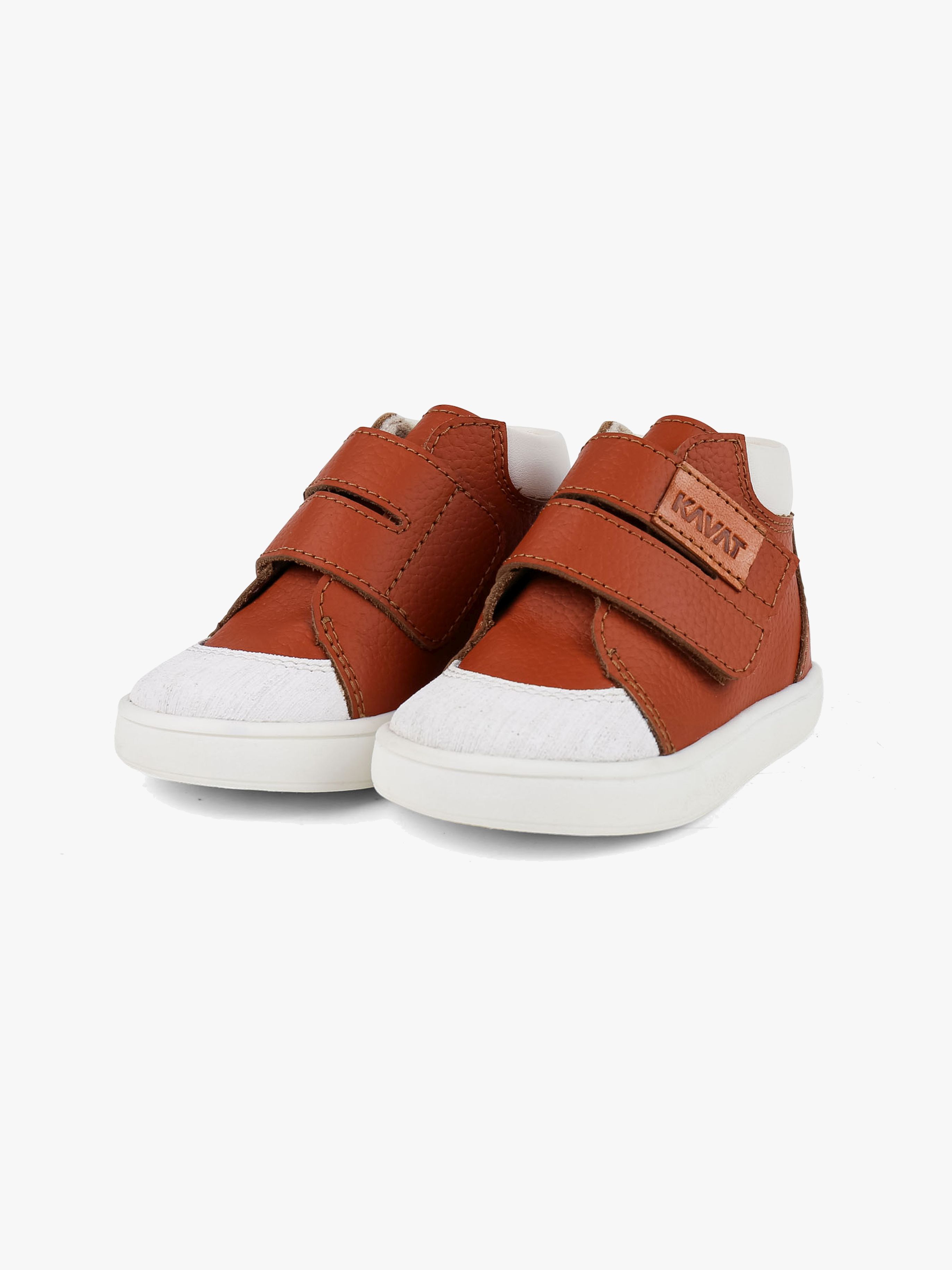 Kavat Fiskeby Lära-gå-skor, Light brown, 23